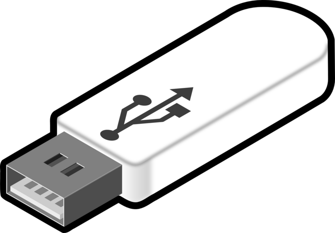 Ein Bild von einem USB-Stick.