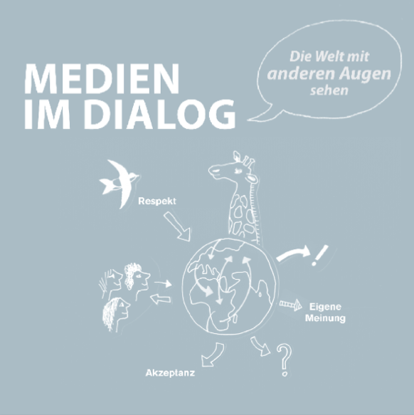 Logo vom Projekt Medien im Dialog
