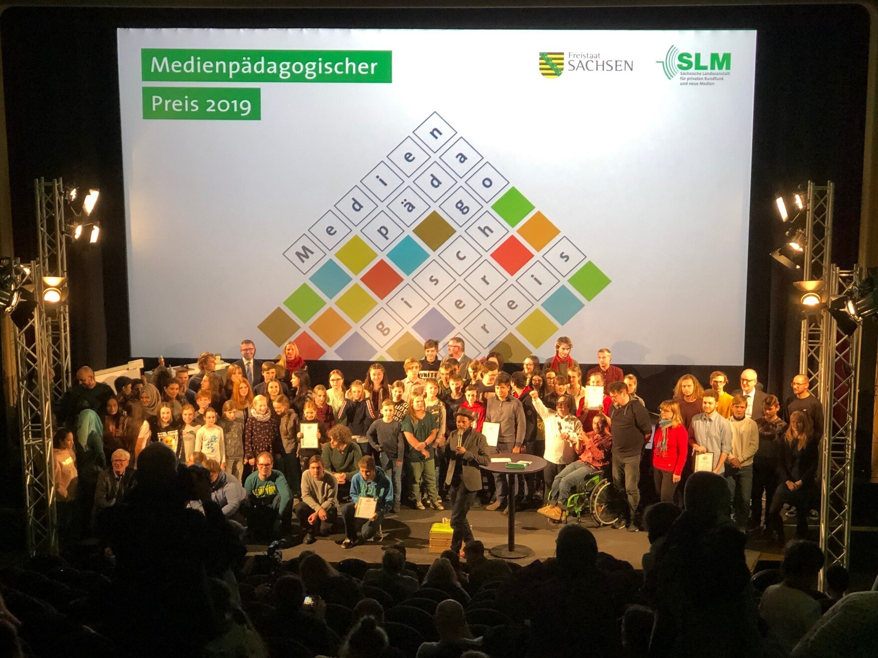 Preisträgerinnen und Preisträger vom Medienpädagogischer Preis 2019