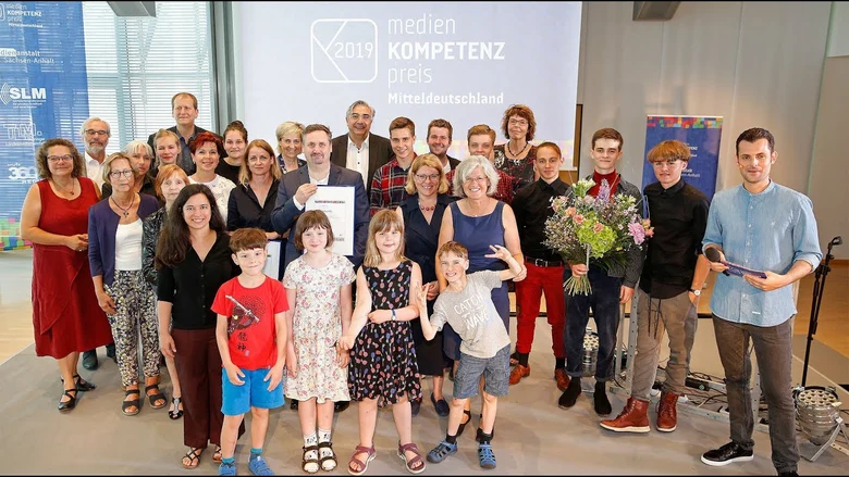 Preisträgerinnen und Preisträger des Medienkompetenzpreises 2019 